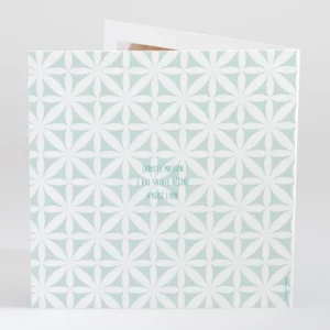 Faire-part de naissance Pattern doux photo*Faire-part Elégant Online