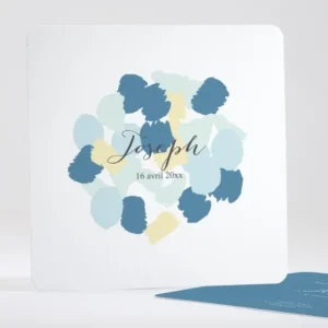 Faire-part de naissance Palette aquarelle*Faire-part Elégant Outlet