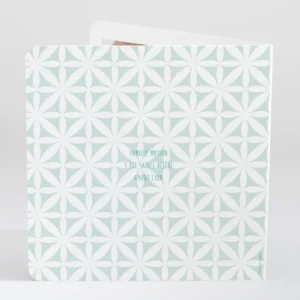 Faire-part de naissance Pattern doux photo*Faire-part Elégant Online