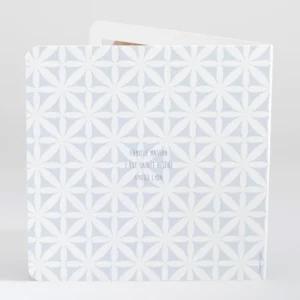 Faire-part de naissance Pattern doux photo*Faire-part Elégant Online