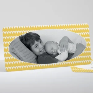 Faire-part de naissance Pattern triangle*Faire-part Elégant Discount