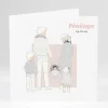 Faire-part de naissance Petit amour 3 enfants*Faire-part Elégant Sale