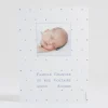 Faire-part de naissance Petits pois deux photos*Faire-part Elégant Best