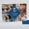 Faire-part de naissance Petite baleine*Faire-part Elégant Online