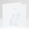 Faire-part de naissance Petit ours polaire photo*Faire-part Elégant New