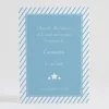 Faire-part de naissance Petites rayures diagonales*Faire-part Elégant Outlet