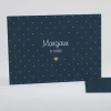 Faire-part de naissance Petit coeur*Faire-part Elégant Outlet