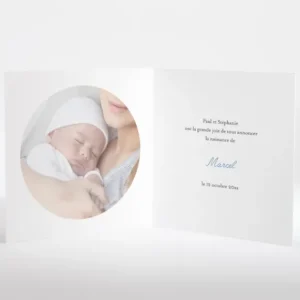 Faire-part de naissance Petit monsieur*Faire-part Elégant Clearance