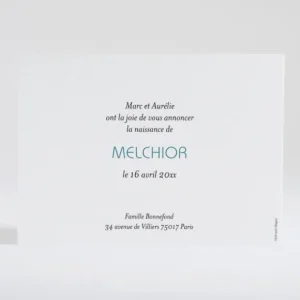 Faire-part de naissance Petit amour paysage*Faire-part Elégant Discount