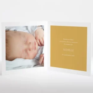 Faire-part de naissance Petit faon*Faire-part Elégant Clearance
