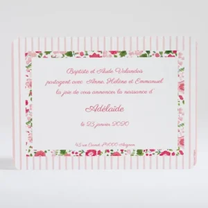 Faire-part de naissance Petit tour Liberty*Faire-part Elégant Online