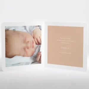 Faire-part de naissance Petit faon*Faire-part Elégant Clearance