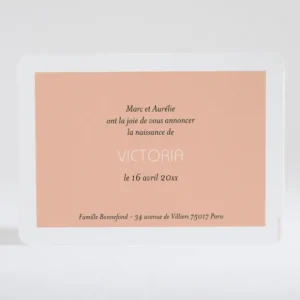 Faire-part de naissance Petit amour paysage*Faire-part Elégant Discount
