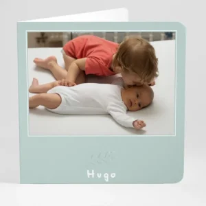 Faire-part de naissance Petit feuillage photo*Faire-part Elégant Outlet