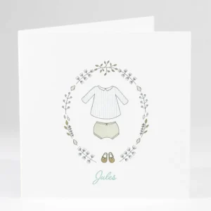 Faire-part de naissance Petit monsieur*Faire-part Elégant Clearance