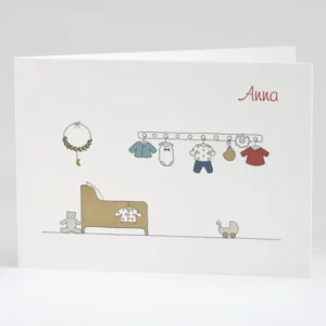 Faire-part de naissance Petit cocon*Faire-part Elégant Outlet