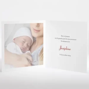 Faire-part de naissance Petites poupees*Faire-part Elégant Best