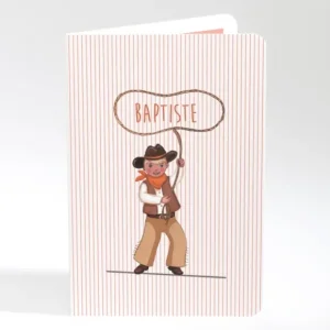 Faire-part de naissance Petit cowboy prenom*Faire-part Elégant Discount