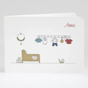 Faire-part de naissance Petit cocon*Faire-part Elégant Outlet