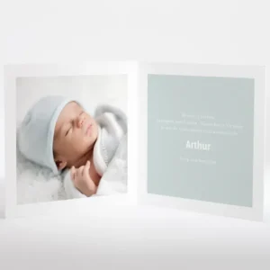 Faire-part de naissance Petit amour 4 enfants*Faire-part Elégant Fashion