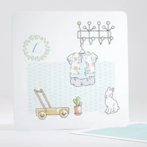 Faire-part de naissance Petit dressing*Faire-part Elégant Online