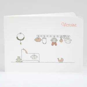 Faire-part de naissance Petit cocon*Faire-part Elégant Outlet