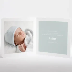 Faire-part de naissance Petit amour 2 enfants*Faire-part Elégant Best