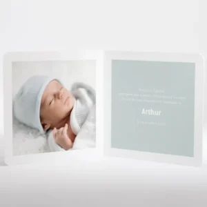 Faire-part de naissance Petit amour 4 enfants*Faire-part Elégant Fashion