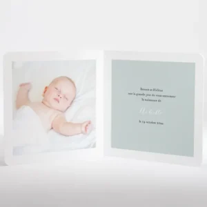 Faire-part de naissance Petit amour*Faire-part Elégant Best