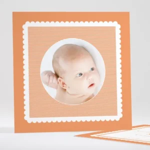 Faire-part de naissance Petit beurre*Faire-part Elégant Clearance