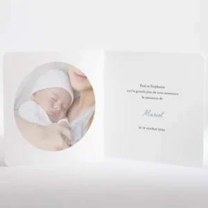 Faire-part de naissance Petit monsieur*Faire-part Elégant Clearance