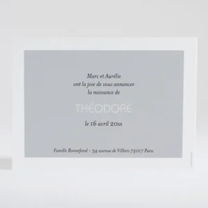 Faire-part de naissance Petit amour paysage*Faire-part Elégant Discount