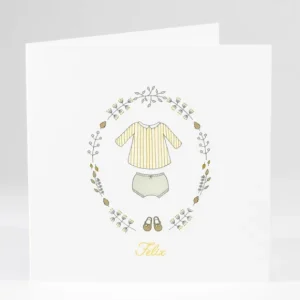 Faire-part de naissance Petit monsieur*Faire-part Elégant Clearance