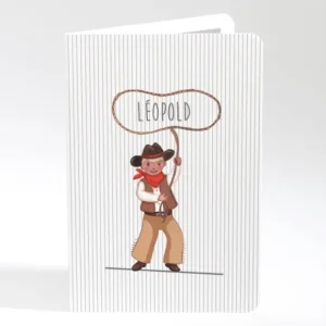 Faire-part de naissance Petit cowboy prenom*Faire-part Elégant Discount