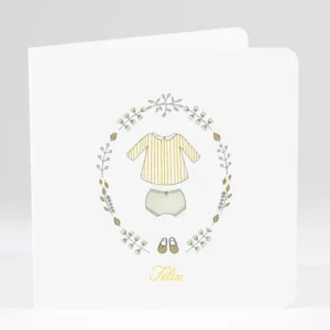 Faire-part de naissance Petit monsieur*Faire-part Elégant Clearance