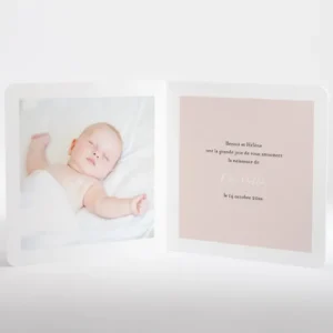 Faire-part de naissance Petit amour*Faire-part Elégant Best