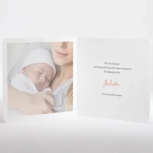 Faire-part de naissance Petites poupees*Faire-part Elégant Best