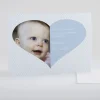 Faire-part de naissance Photo coeur*Faire-part Elégant Outlet