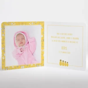Faire-part de naissance Poupees russes*Faire-part Elégant Best