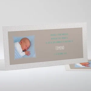 Faire-part de naissance Pois modernes*Faire-part Elégant Best