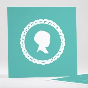 Faire-part de naissance Portrait chic Garcon*Faire-part Elégant Fashion