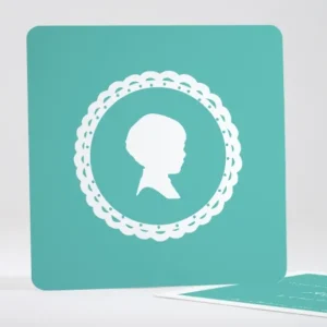 Faire-part de naissance Portrait chic Garcon*Faire-part Elégant Fashion