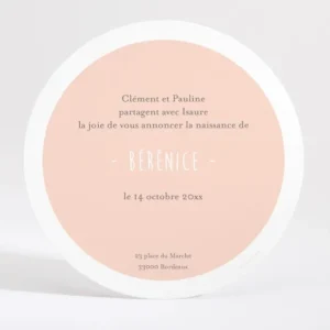 Faire-part de naissance Poesie*Faire-part Elégant Outlet