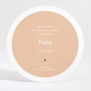 Faire-part de naissance Poeme simple*Faire-part Elégant Best