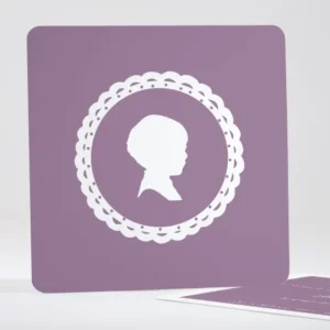 Faire-part de naissance Portrait chic Garcon*Faire-part Elégant Fashion