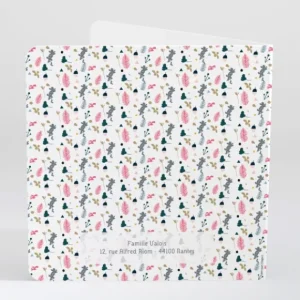 Faire-part de naissance Printemps*Faire-part Elégant Fashion