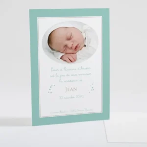 Faire-part de naissance Prenom etoile*Faire-part Elégant Sale