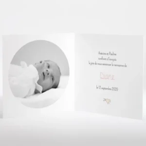 Faire-part de naissance Premier reveil*Faire-part Elégant Clearance