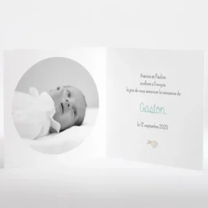 Faire-part de naissance Premier reveil*Faire-part Elégant Clearance