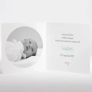 Faire-part de naissance Premier reveil*Faire-part Elégant Clearance